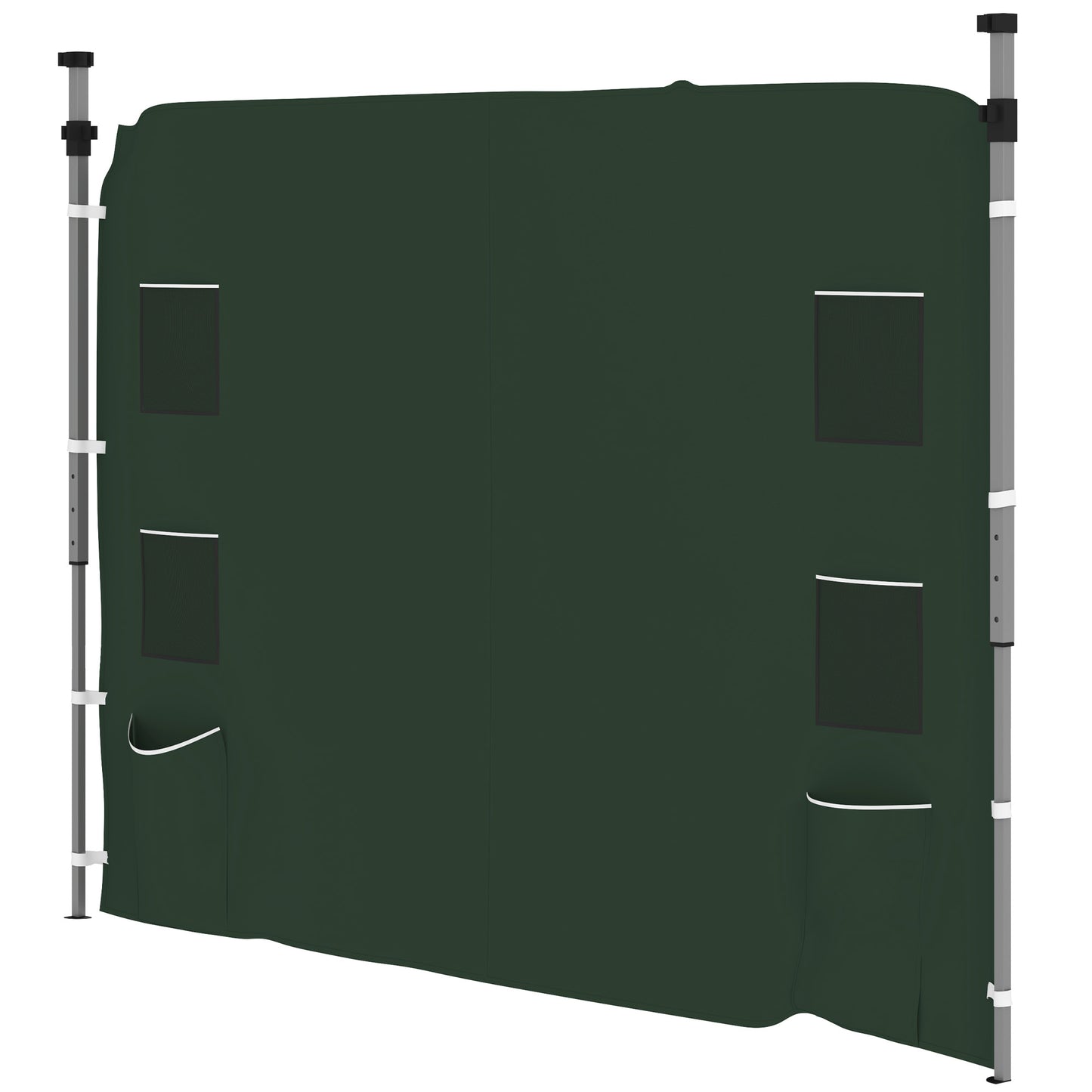 Outsunny 195 x 295cm Replacement Gazebo Sidewall - Grey / Green / Black / Beige