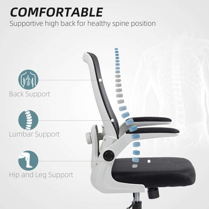 Mesh Back Adjustable Office Chair - Black