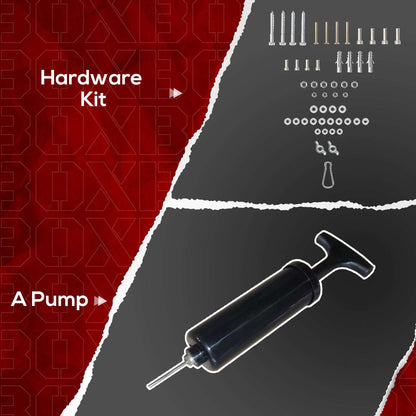 SPORTNOW Wall Mounted Speed Bag Platform, Height Adjustable Punching Bag Training Kit