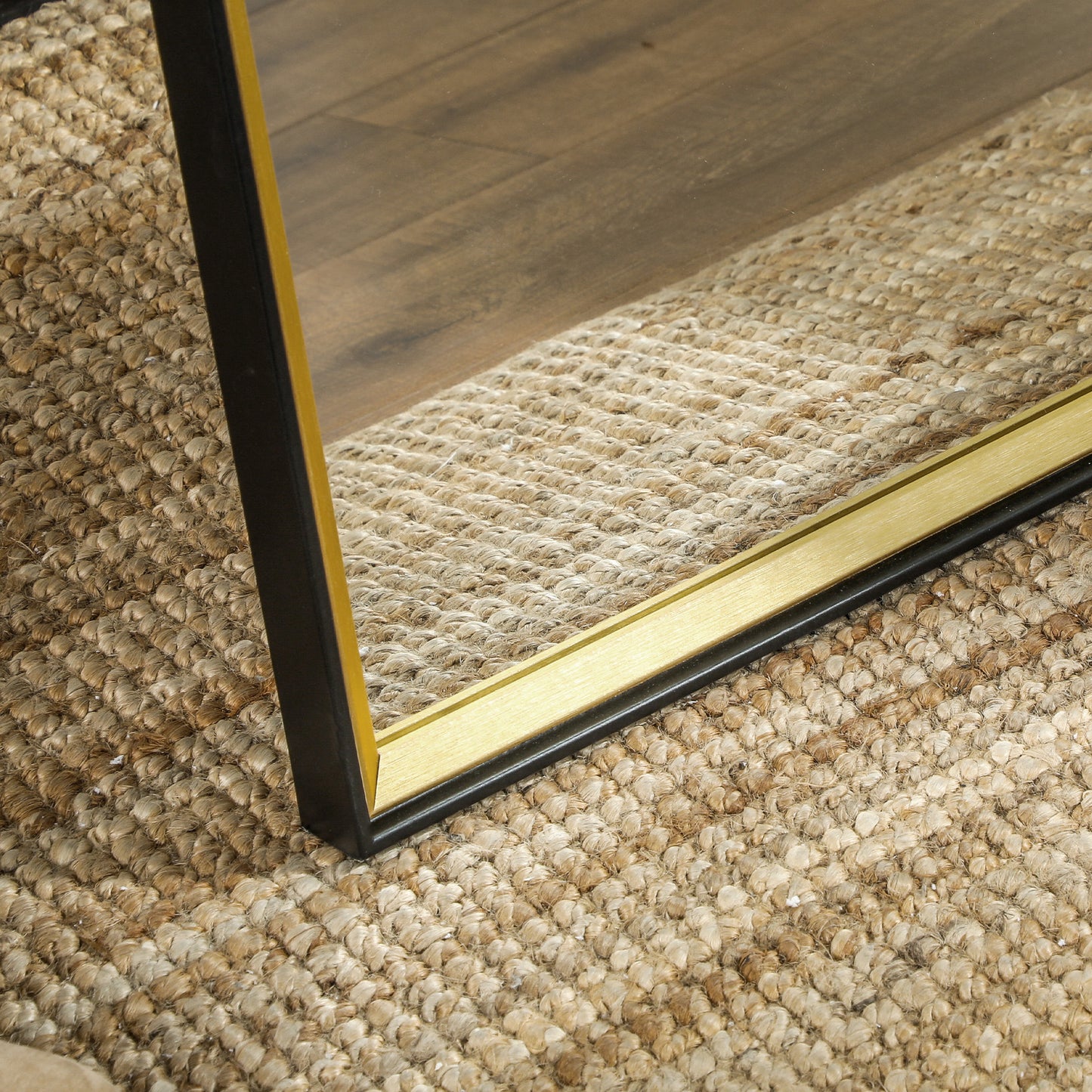 Full Length Mirror, 37 x 157cm Wall Mounted, Leaning, Free Standing Mirror, Framed Full Body Mirror for Living Room, Bedroom, Black