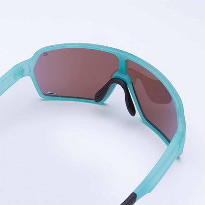 Union Of Surf RESCUE Wrap Around Sport Sunglasses | Ice Blue | TR90 Frame | 1.1mm Polycarbonate Lenses | 100% UV Protection | Hydrophobic Anti-Fog | Surf Cycling Running Hiking