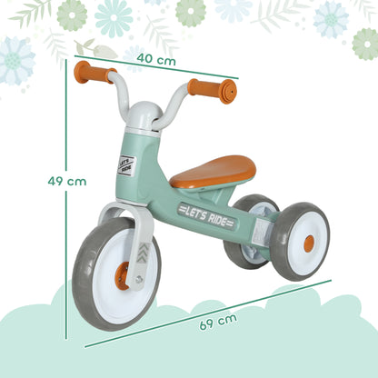 AIYAPLAY Toddler Balance Bike with No Pedal, 3 Silence Wheels for 12-36 Months Boys and Girls, Indoor Outdoor