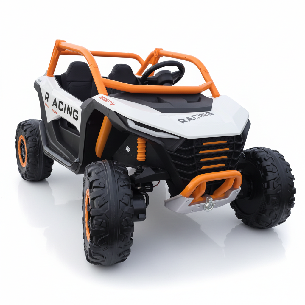UTV Buggy White Studio Background