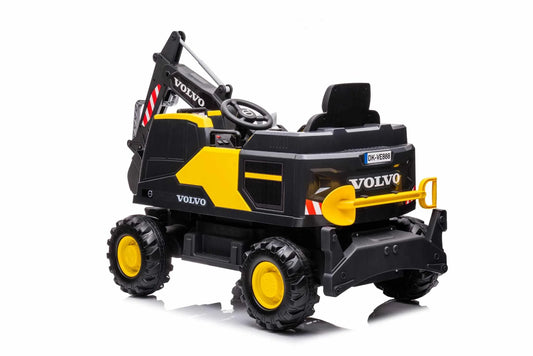 Kids Official Licensed Volvo Electric Digger Ride On Excavator