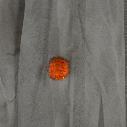 183cm 72" Orange Classic Clown Outdoor Halloween Decoration, Halloween Animatronic with Sound Activated, Light Up Eyes, Sound Effects, Animated Prop for Haunted House