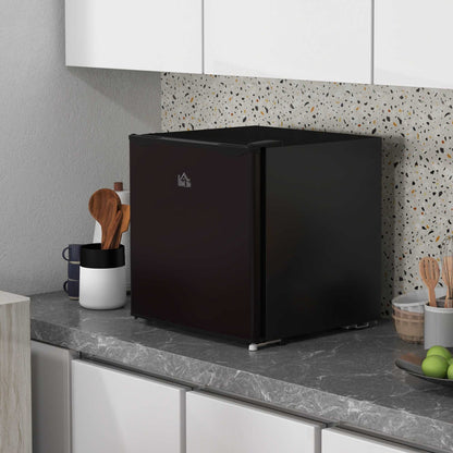 35L Mini Small Space Freezer, -24℃ to -14℃ Temperature - Black / Grey