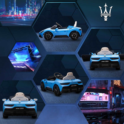 AIYAPLAY Maserati MC20 Licensed 12V Kids Electric Ride on Car with Remote Control, Spring Suspension