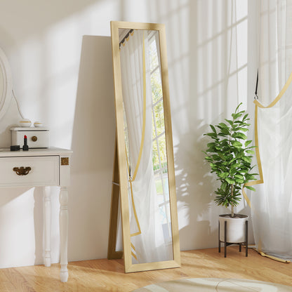 37 x 157 cm Full Length Mirror - Natural