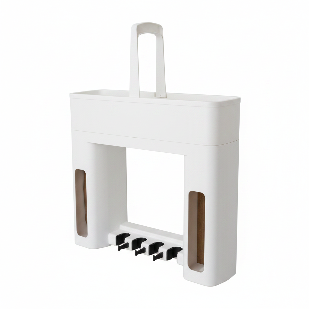 Wall-mounted Cleaning Organiser - Studio Shot