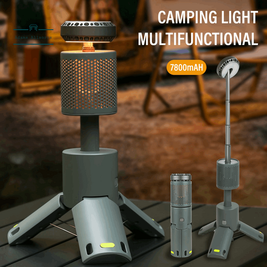 LED Outdoor Camping Lantern, UBS Rechargeable, Adjustable Colour Temperature Outdoor Portable Lantern, IP65 Waterproof 