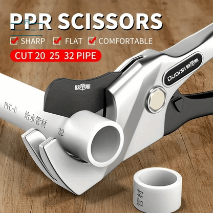 Multi-Purpose Pipe Cutter Snips Non-Slip Water-Resistant Precision Cutting For Plastic & Rubber Tubing PVC  Hand Tool