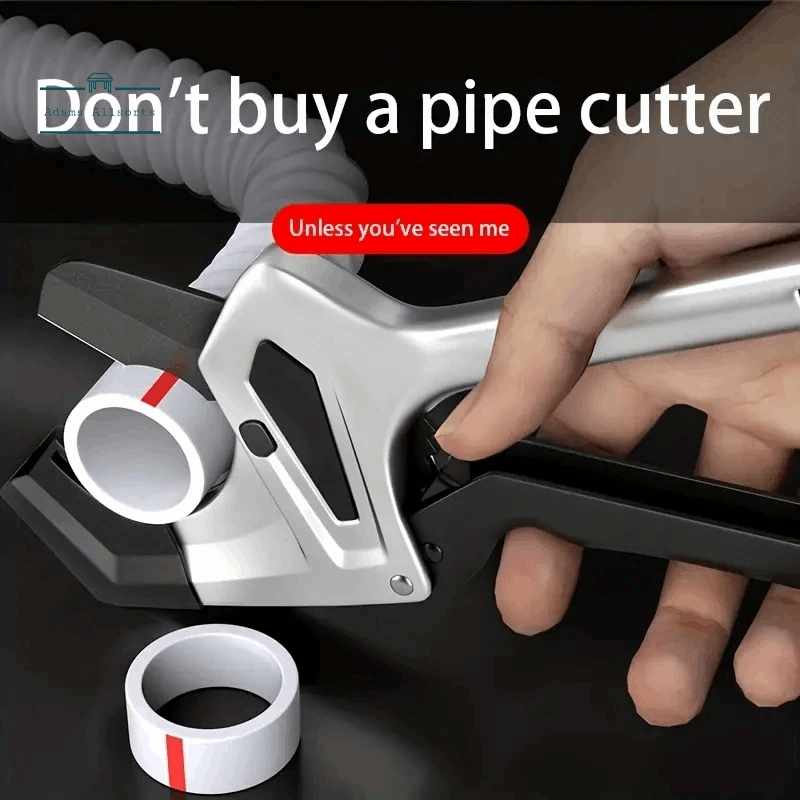 Multi-Purpose Pipe Cutter Snips Non-Slip Water-Resistant Precision Cutting For Plastic & Rubber Tubing PVC  Hand Tool