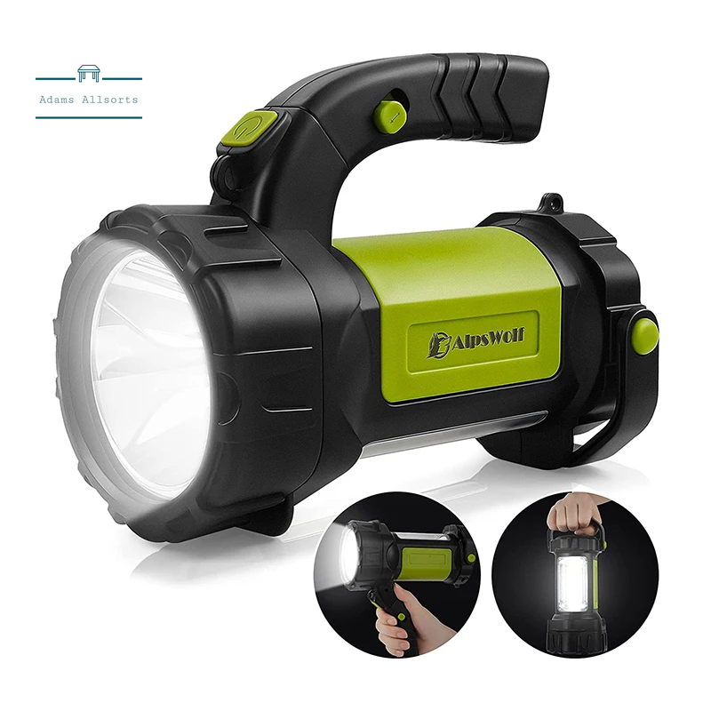 Super 500M Portable Camping Lantern 4600Mah High Power Rechargeable LED Flashlight Outdoor Hiking Hand Lamp Emergency Spotlights