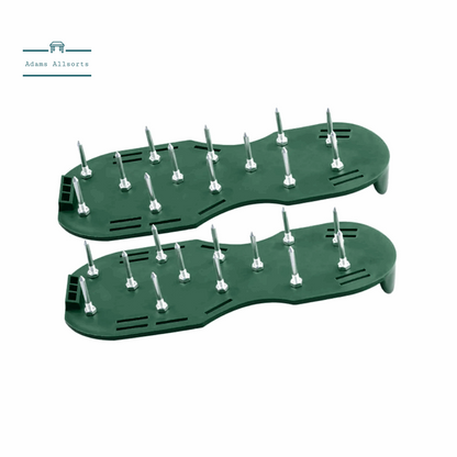 1 Pair Garden Lawn Aerator Shoes Grass Aerating Spike Sandals With Adjustable Straps