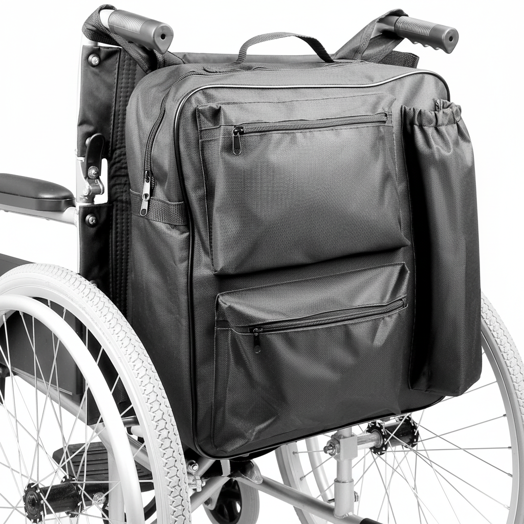 Wheelchair Bag - White BG