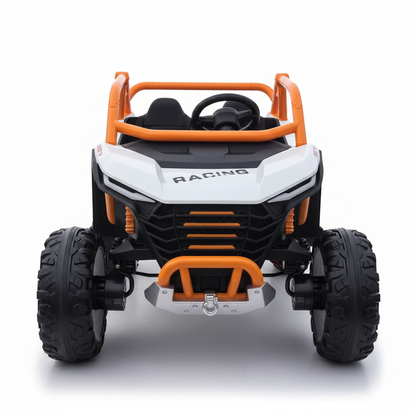 White Orange UTV front studio