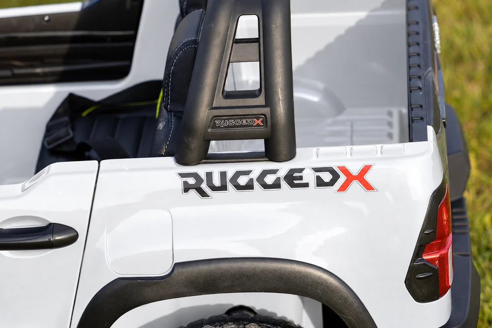 Toyota Hilux RuggedX 24V 2-Seater Ride-On Jeep | Licensed 4WD Kids Car with Remote & MP3