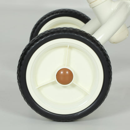 AIYAPLAY 2-In-1 Toddler Trike for 2-5 Years Old, 3 Wheel Bike with Adjustable Parent Handle, Basket for Boys and Girls