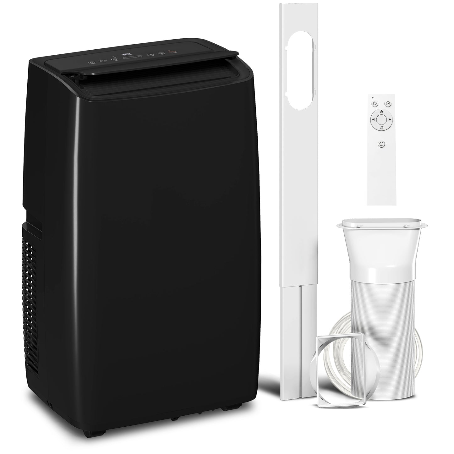 Portable Air Conditioner 14000 BTU, 4-in-1 Air Conditioning Unit, Dehumidifier, Cooling, Fan, Children Lock, 40m²