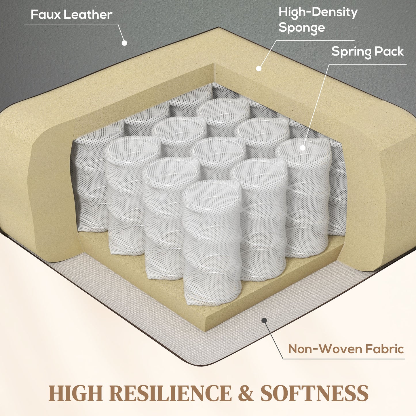 3D Kneading Massage Recliner Chair with Headrest, Breathable Leather Recliner Armchair, Electric Reclining Chair with Footrest, Remote with USB Port