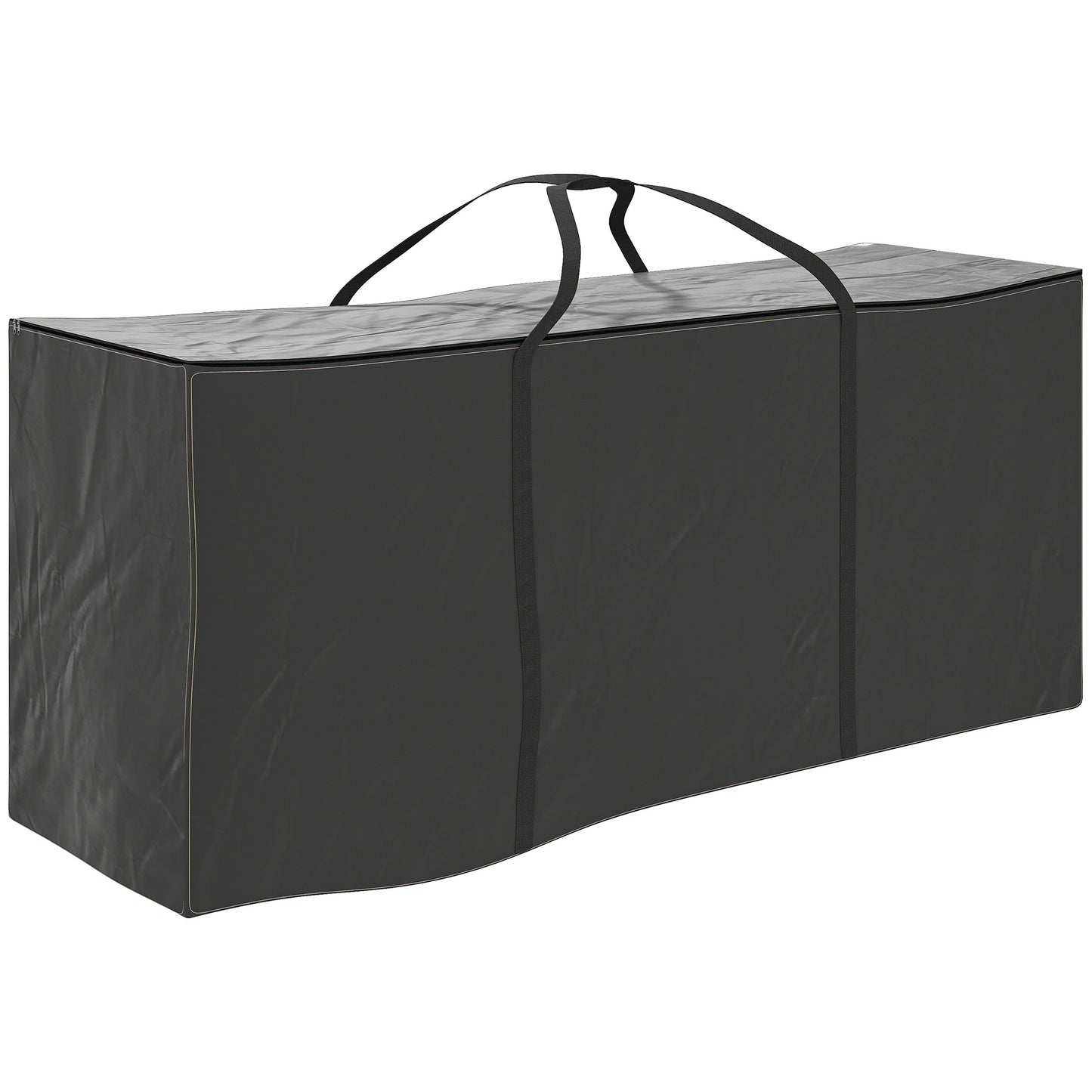 720 L Outdoor Garden Cushion Storage Bag, Heavy Duty 600D Oxford Fabric Waterproof Garden Furniture Cushion Storage Bag with 2-Way Zip
