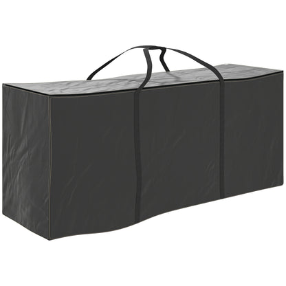 720 L Outdoor Garden Cushion Storage Bag, Heavy Duty 600D Oxford Fabric Waterproof Garden Furniture Cushion Storage Bag with 2-Way Zip