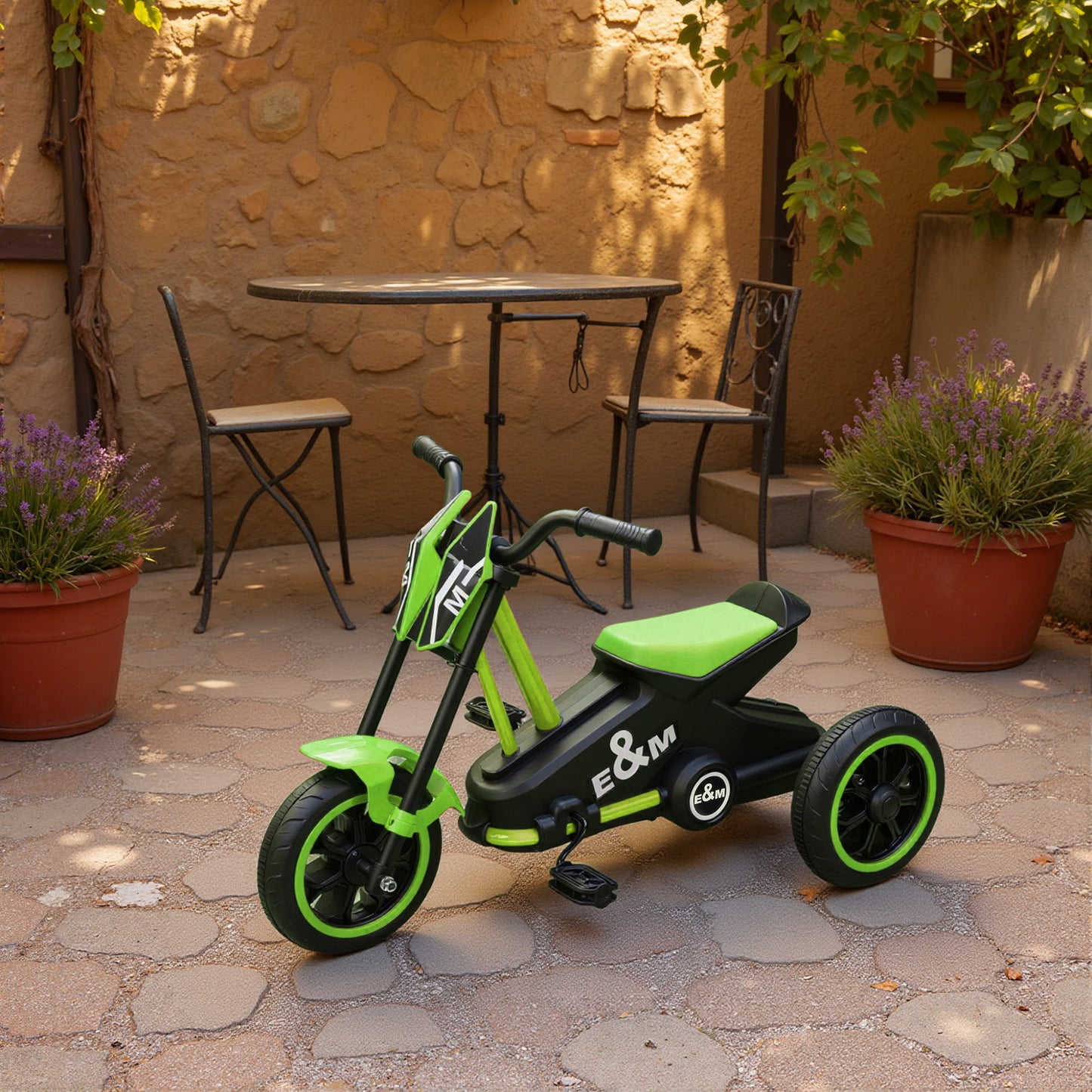 AIYAPLAY Kids Tricycle Baby Trike, Kids Trike with Pedal, 3 Wheel Toddler Balance Bike for Indoor Outdoor Use