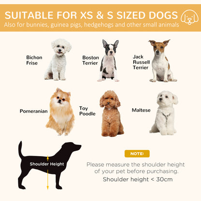 Pet Playpen | 6 Configurable Panels | Lockable Door | Indoor & Outdoor | Small Dogs, Cats, Rabbits & Small Pets | 60 x Ø120cm | Multicolour