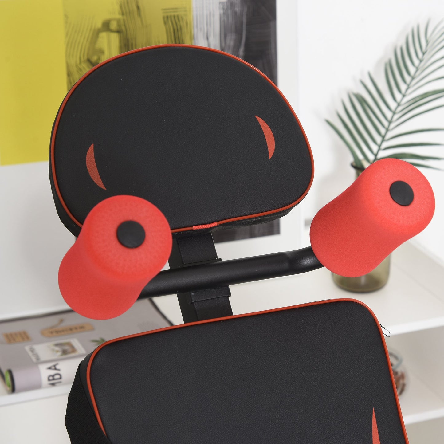 Steel Adjustable Gravity Inversion Table Red / Black