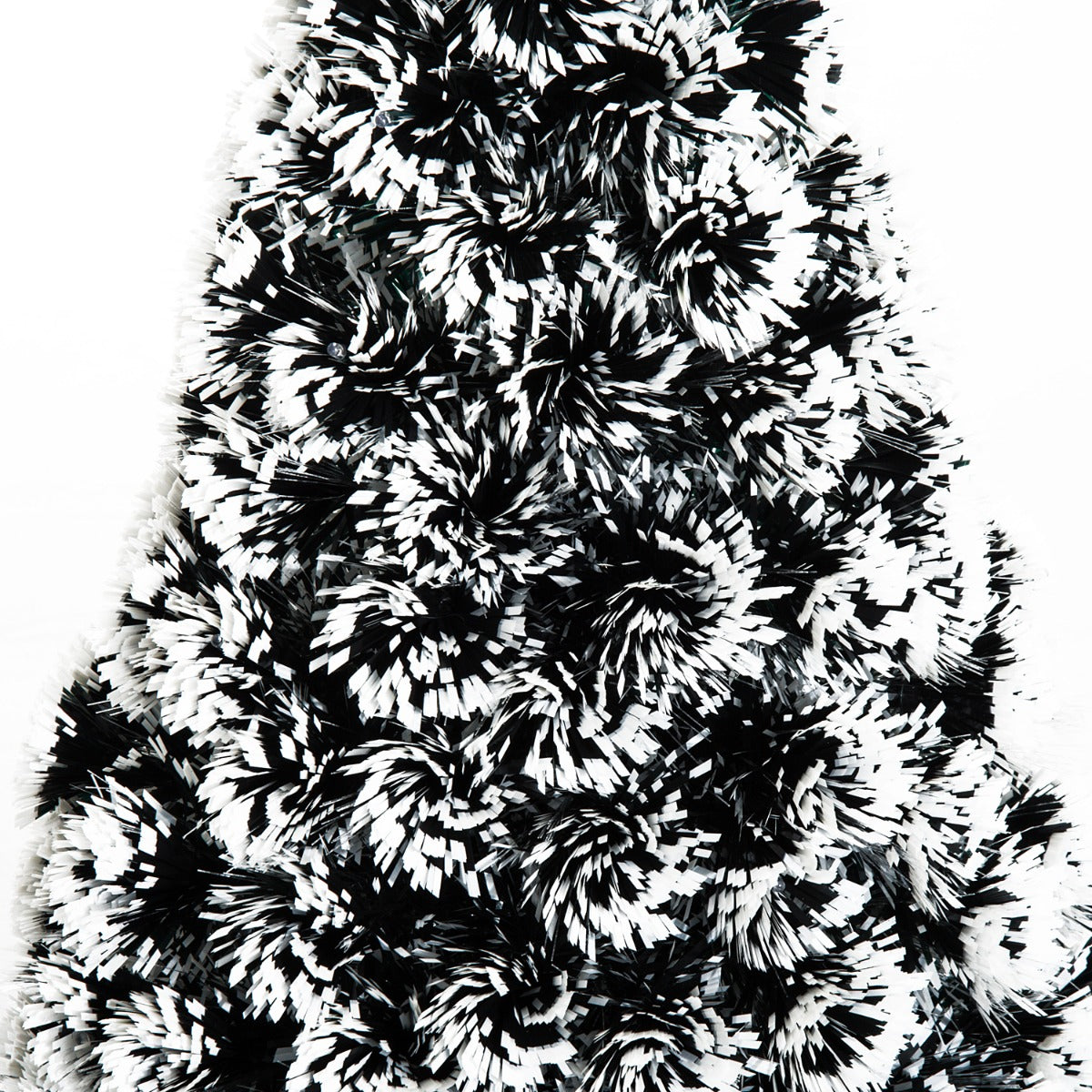 3ft 90cm Green/White Artificial Christmas Tree With Prelit LED