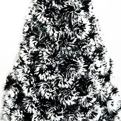 3ft 90cm Green/White Artificial Christmas Tree With Prelit LED