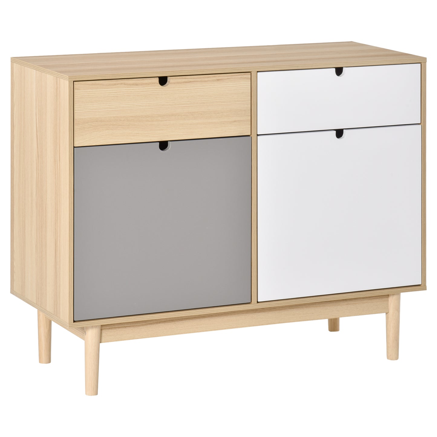 Sideboard Storage Cabinet Kitchen Cupboard with Drawers for Bedroom, Living Room, Entryway