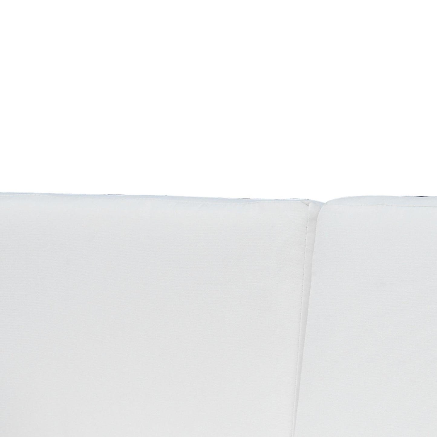 Outsunny Garden Rattan Sofa 2 Seater Outdoor Garden Wicker Weave Furniture Patio 2-Seater Double Couch Loveseat Black