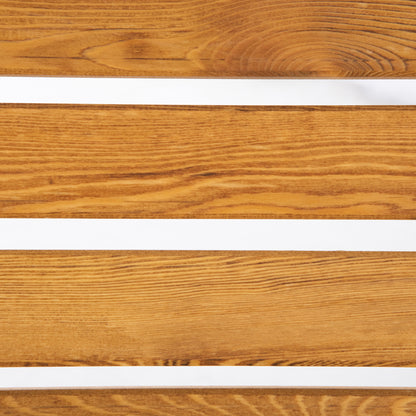 Outsunny 2 Seater Garden Swing Chair, Outdoor Wooden Swing Bench Seat