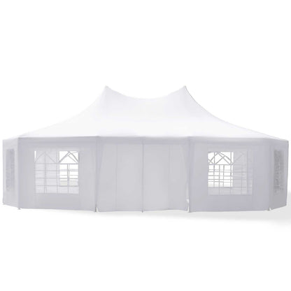 Outsunny 8.9x6.5 m Waterproof Marquee Canopy-White