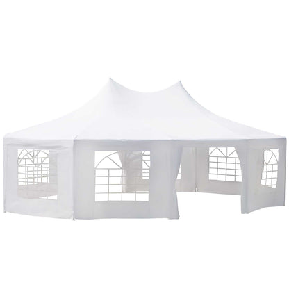 Outsunny 8.9x6.5 m Waterproof Marquee Canopy-White