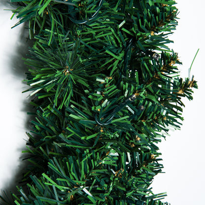 Christmas Wreath Decoration, 50 LED Lights