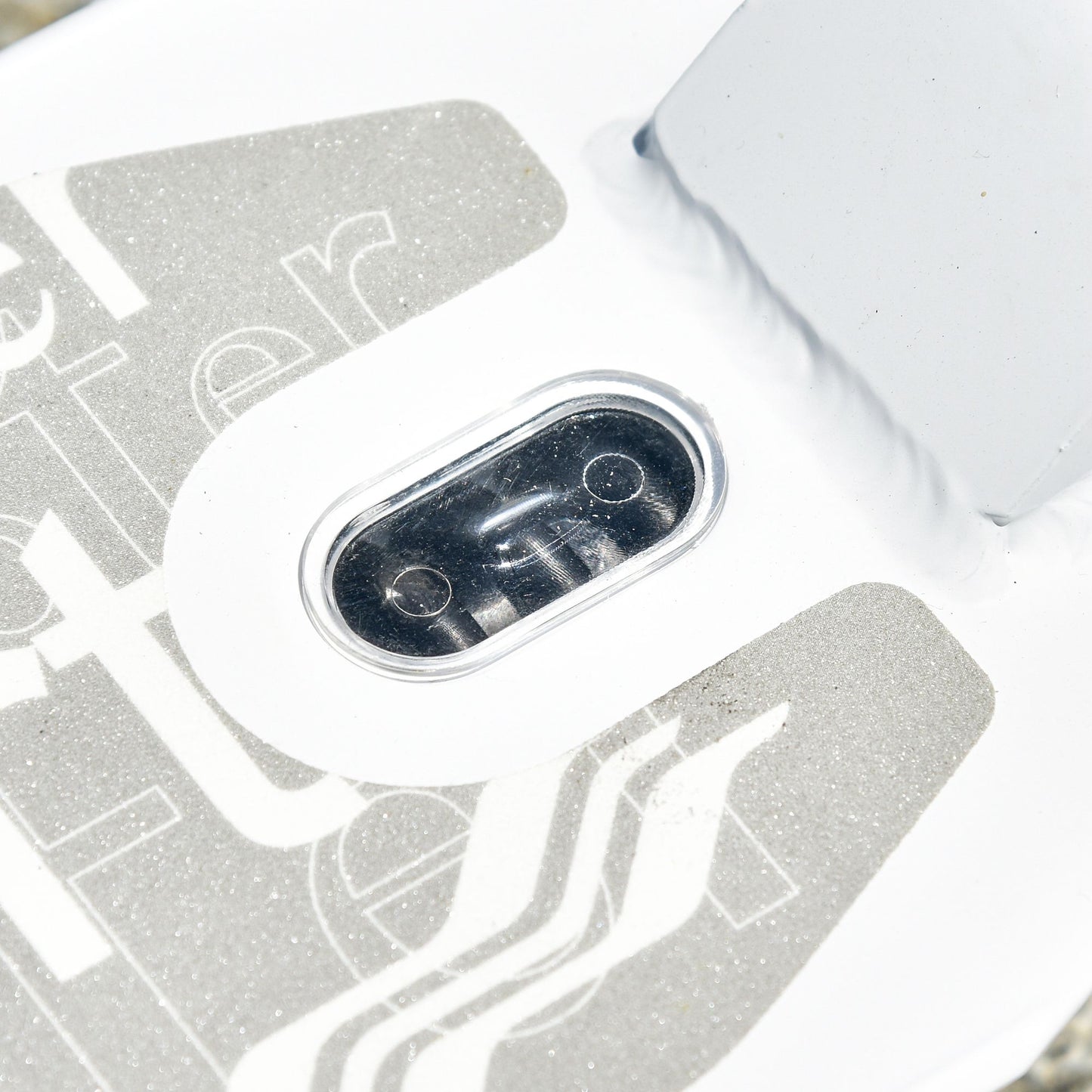 Folding Kick Scooter 2 Big Wheels Teens Adult  14+ Adjustable Ride On White / Black