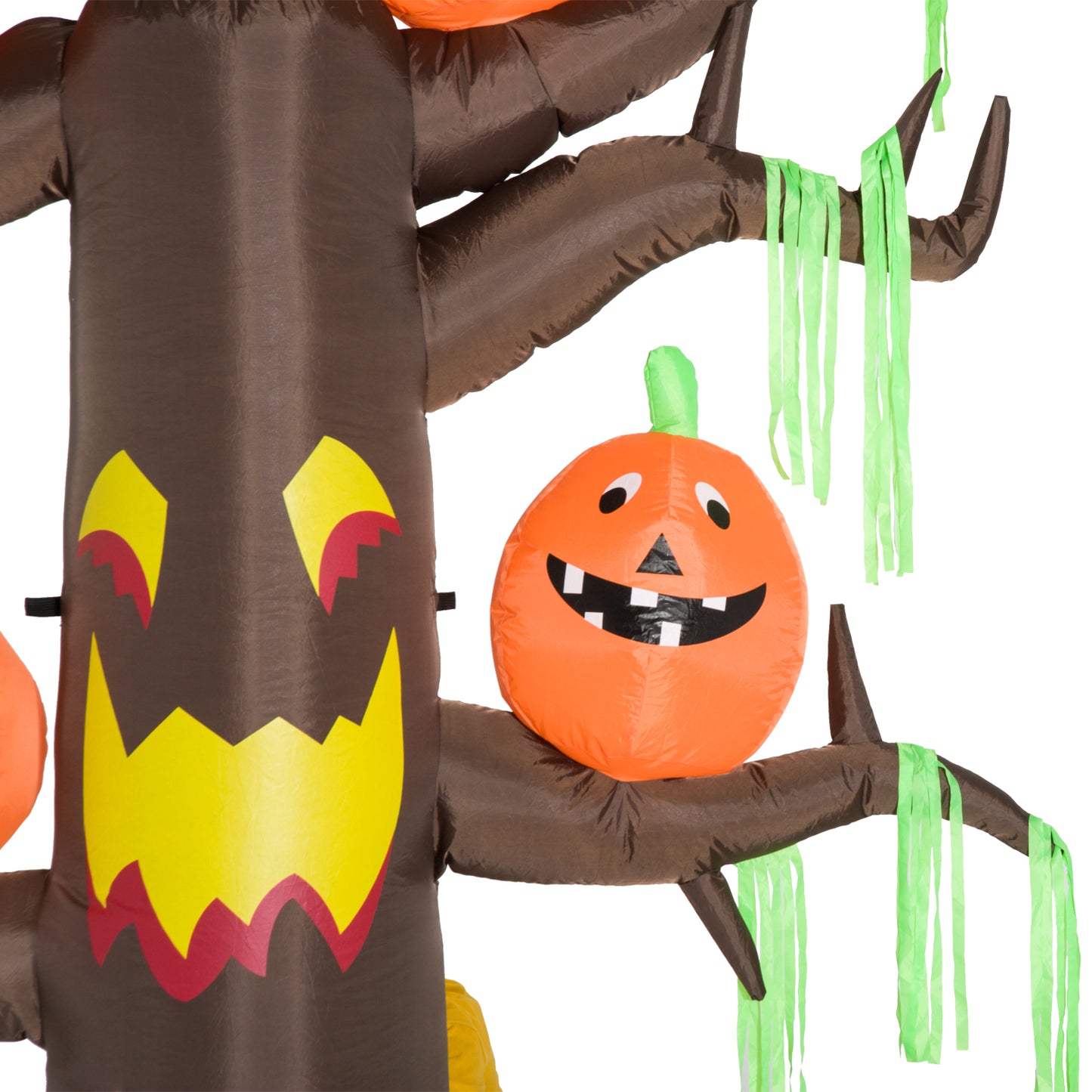 Halloween Inflatable Decoration Ghost Tree, 2.4m, 6 LED lights