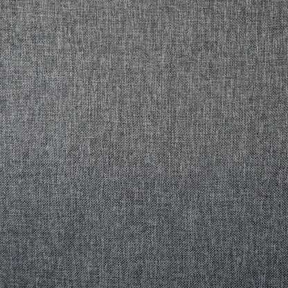 3 Seater Sofas for Living Room, Fabric Couch with Nailhead Trim, Rolled Arms and Cushions, Grey