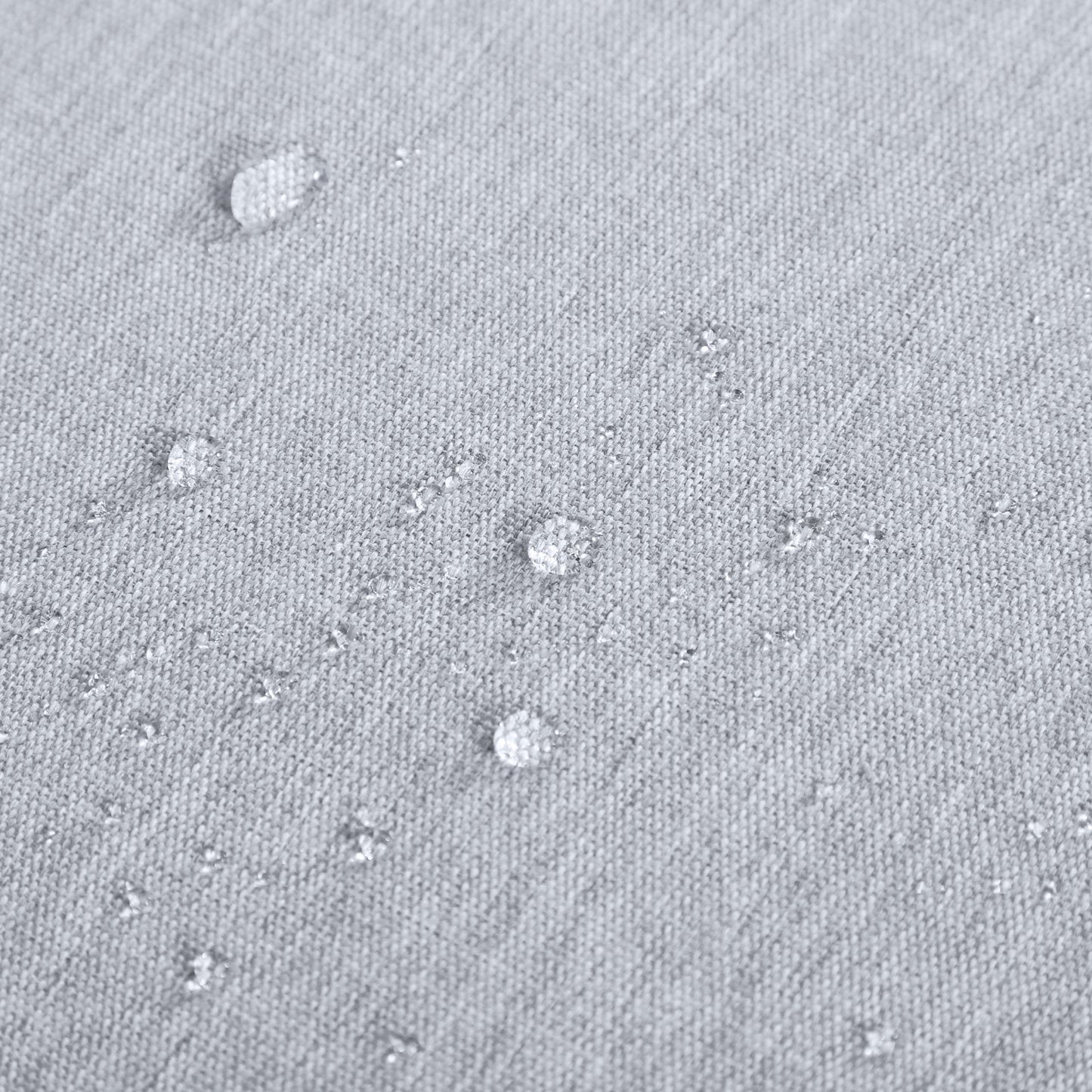 Outsunny 4-Seater Outdoor PE Rattan Table and Chairs Set White/Grey