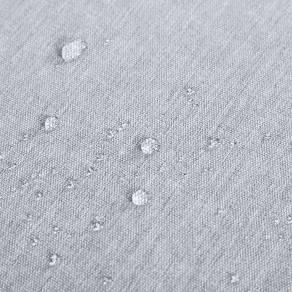 Outsunny 4-Seater Outdoor PE Rattan Table and Chairs Set White/Grey