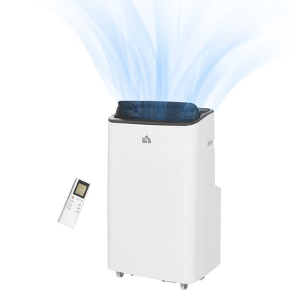14,000 BTU Mobile Air Conditioner for Room up to 35m², Smart Home WiFi Compatible, with Dehumidifier, Fan, 24H Timer