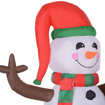 Christmas Inflatable Snowman And Penguins Outdoor Home Seasonal Holiday Decoration With LED Light