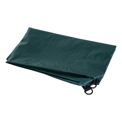 Outsunny 2.2M Fishing Umbrella Parasol With Side - Dark Green