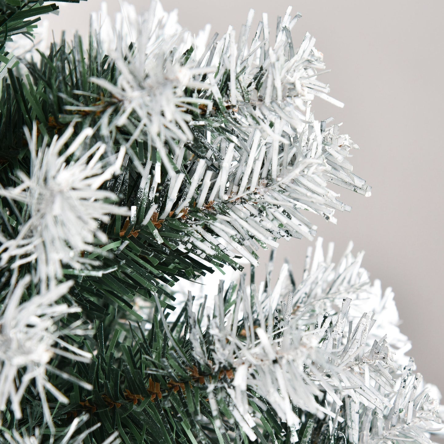 5FT Artificial Christmas Tree with Pine Cones, Holiday Home Decoration Automatic Open, Green
