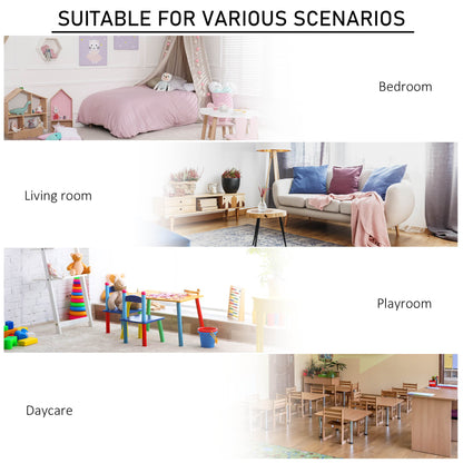 Kids Storage Cabinet Corner Toy Storage Organizer Bookcase Rack for Children's Play Room/Bedroom with Anti-tipping Hardware Drawers, Grey