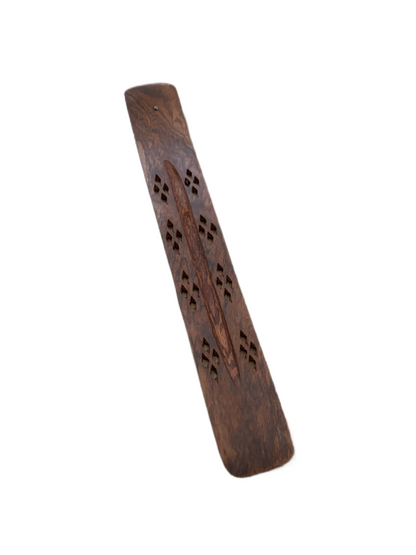 Natural Eco-Friendly Wooden Incense Stick Holder | 2 Designs | Each One Individually Unique
