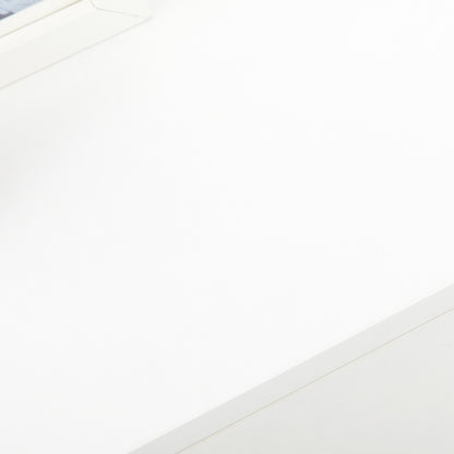 Modern Shoe Cabinet with 2 Flip Doors, Drawer and Adjustable Shelf, Hallway Shoe Cupboard Storage Organizer for 12 Pairs of Shoes, White