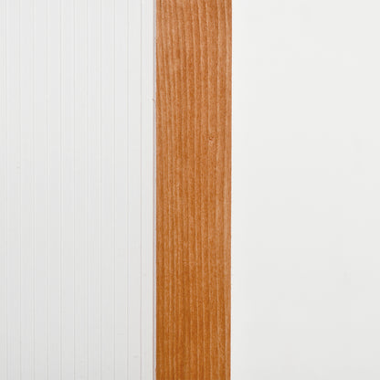 Outsunny 3-tier Wood Greenhouse Garden Polycarbonate Cold Frame Grow House w/ Storage Shelf for Plants, Flowers, Orange